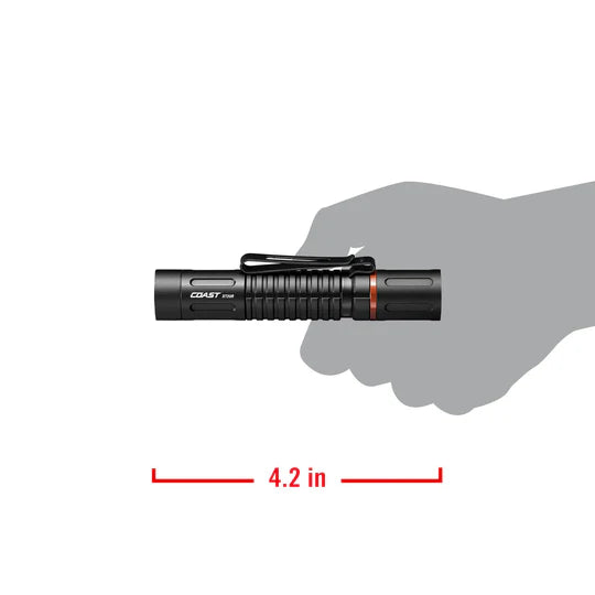 Coast XT20R - USB-C Rechargeable Focusing 520 LUMENS 116M BEAM 43H Flashlight (SOLD IN PACKS OF 6)